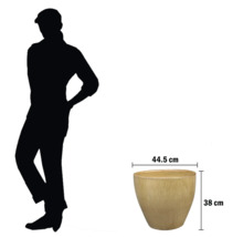 Kvetináč s rozmermi 44,5 cm x 38 cm