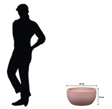 Kvetinová misa s rozmermi a porovnaním siluet