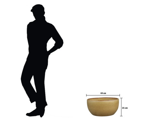 Miska s rozmermi 44 cm x 21 cm