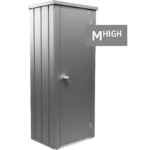 Kovová záhradná skriňa s dverami