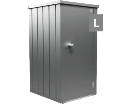 Kovová záhradná skriňa veľkosti L pre vonkajšie použitie