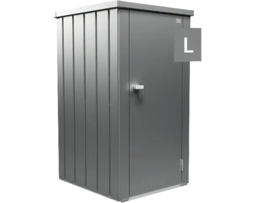 Kovový záhradný domček veľkosti L na vonkajšie skladovanie