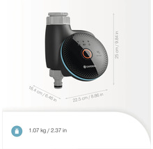 Zavlažovacie hodiny Gardena s rozmermi