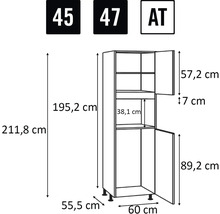 Rozmery kuchynskej skrinky