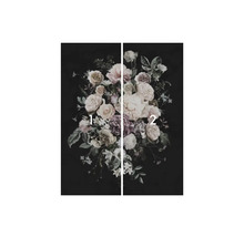 Kvetinová fototapeta, dvojdielna