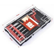 Sada šesťhranných bitov Parttfield s rozmermi 170 mm x 100 mm x 27 mm