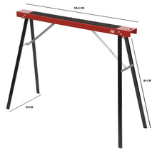 Pracovný stôl s rozmermi 99,8 cm šírky a 80 cm výšky