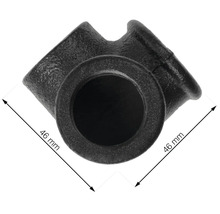 T-kus z liatiny s rozmermi 46 mm