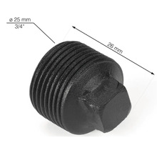 Kovová zátka s priemerom 25 mm