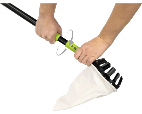 Osoba ovláda zberač ovocia