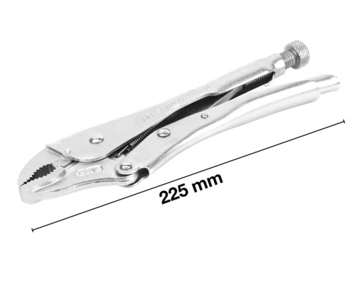 Samosvorné kliešte, 225 mm