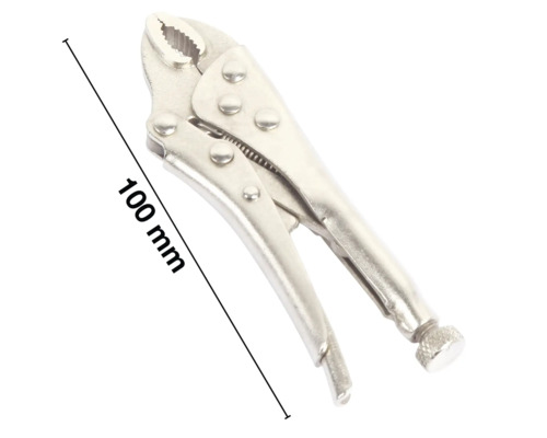 Zverné kliešte s dĺžkou 100 mm.
