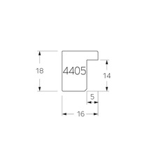 Rozmery profilu 4405