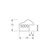 Schéma s rozmermi profilu