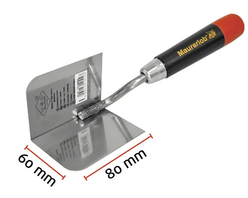 Rohová špachtľa Maurerlob, vnútorný roh, 60 mm x 80 mm
