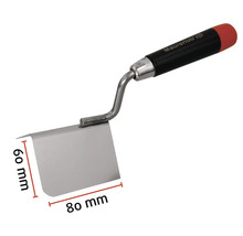 Murárska uhlová lyžica, 80 krát 60 milimetrov
