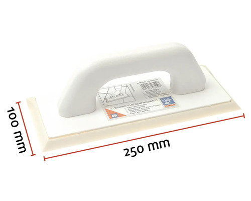 Špachtľa na škáry epoxidová 250x100 milimetrov