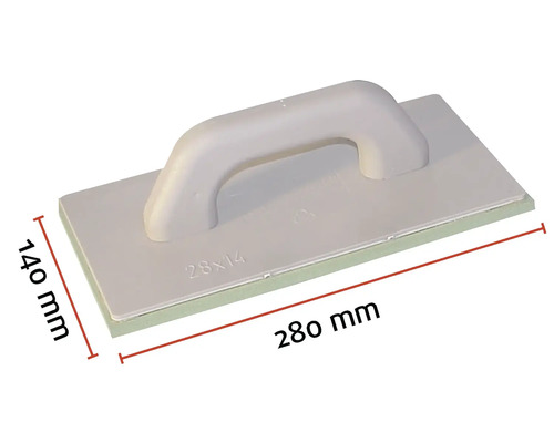 Špongiové hladidlo s rozmermi 280 mm x 140 mm