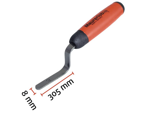 Škrabka na škáry Maurerlob, škárovací nôž, dĺžka 305 mm