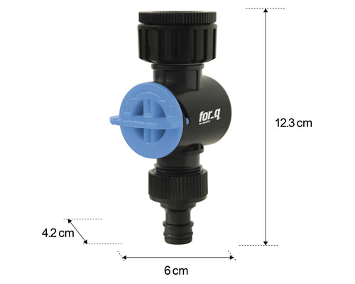 Logo For Q Vodovodný kohútik s rozmermi