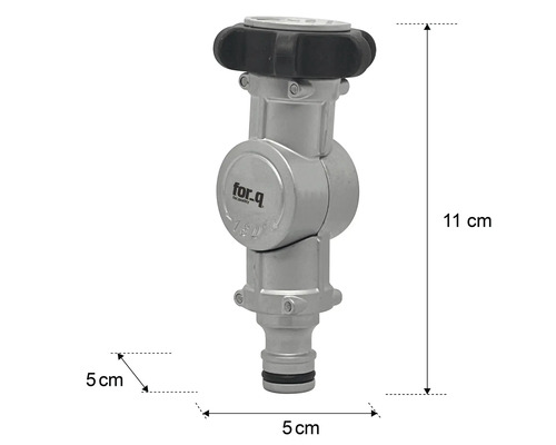 Kohútikový diel s rozmermi 11 cm výšky a 5 cm šírky