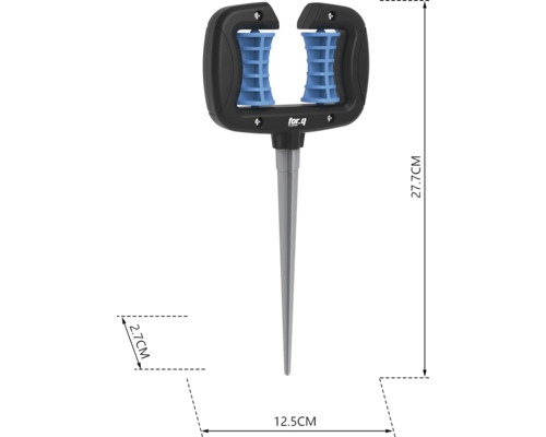 Logo For Q Tester pôdy na meranie obsahu vlhkosti v pôde