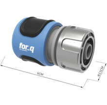 Logo For_q Hadicová spojka s priemerom 3,5 cm a dĺžkou 6 cm