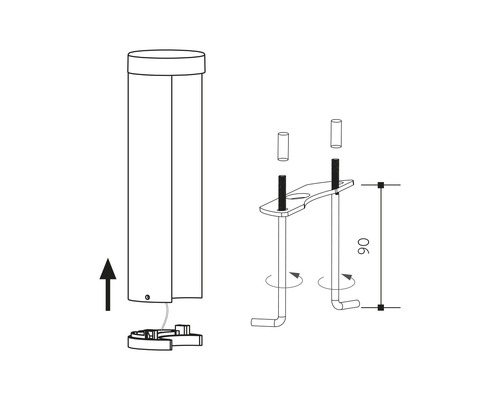 Návod na inštaláciu vonkajšieho svietidla
