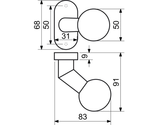 Nákres rozmerov dverovej súpravy
