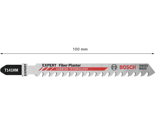 Pílový list Bosch Expert Fiber Plaster s dĺžkou 100 mm