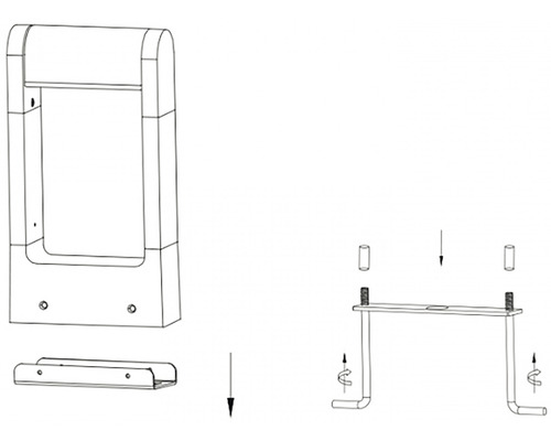 Montážny návod na držiak na uteráky