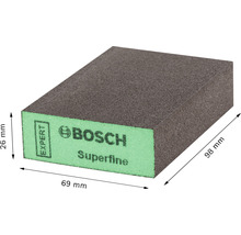 Brúsna huba Bosch 69 x 97 x 26 mm super jemná, balenie 50 ks