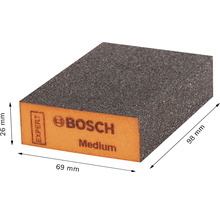 Brúsna huba Bosch 69 x 97 x 26 mm stredná, balenie 50 ks-thumb-1