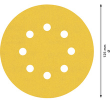 Brúsny papier pre excentrické brúsky Bosch Ø 125 mm, zrnitosť 240, dierovaný, 50 ks
