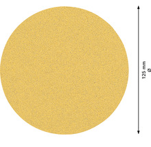 Brúsny papier, priemer 125 mm