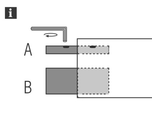 Názorná ukážka montáže nábytkového kovania pomocou kľúča