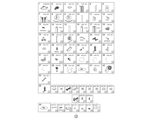 Prehľad náhradných dielov