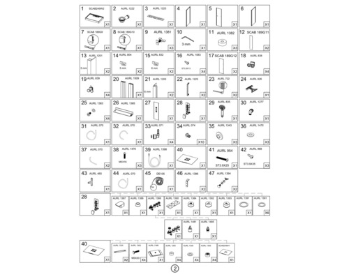 Prehľad rôznych inštalačných materiálov a príslušenstva pre sanitárne zariadenia