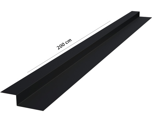 Strešný okrajový profil z kovu, dĺžka 200 cm