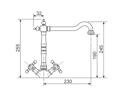 Technický nákres batérie s rozmermi