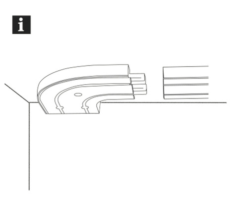 Návod na inštaláciu rohového profilu