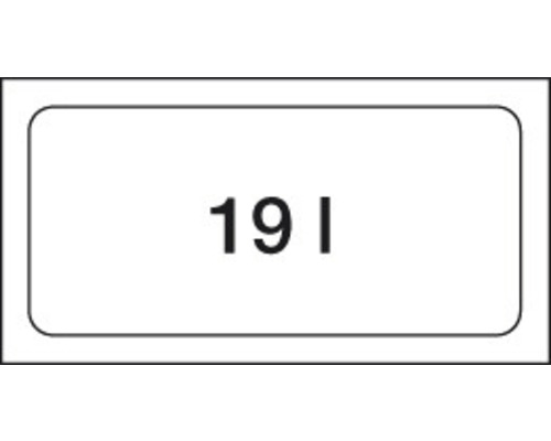 Symbol pre 19 litrov