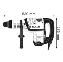 Vŕtacie kladivo Bosch s rozmermi 530 mm x 275 mm