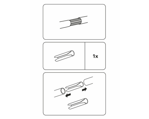 Návod na spájanie rúrok pomocou konektora