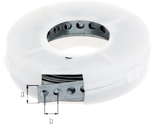 Dierovaná páska v dávkovacom boxe