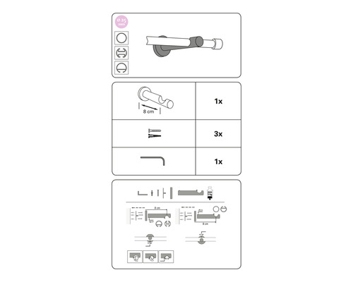 Návod na inštaláciu záclonovej tyče