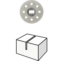 Diamantový rezný kotúč na opracovanie obrobkov so štrbinou