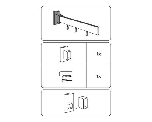 Návod na inštaláciu záclonovej tyče