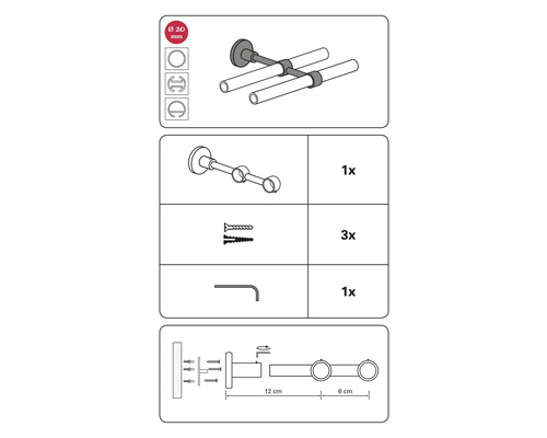 Návod na inštaláciu záclonovej tyče