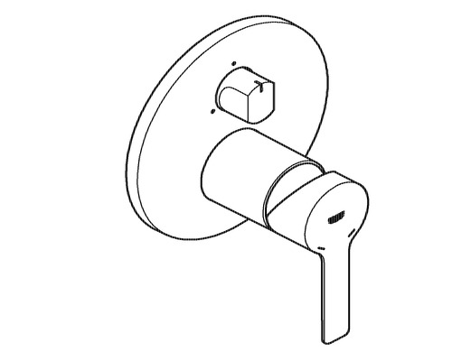 Nástenná armatúra pre kúpeľňu